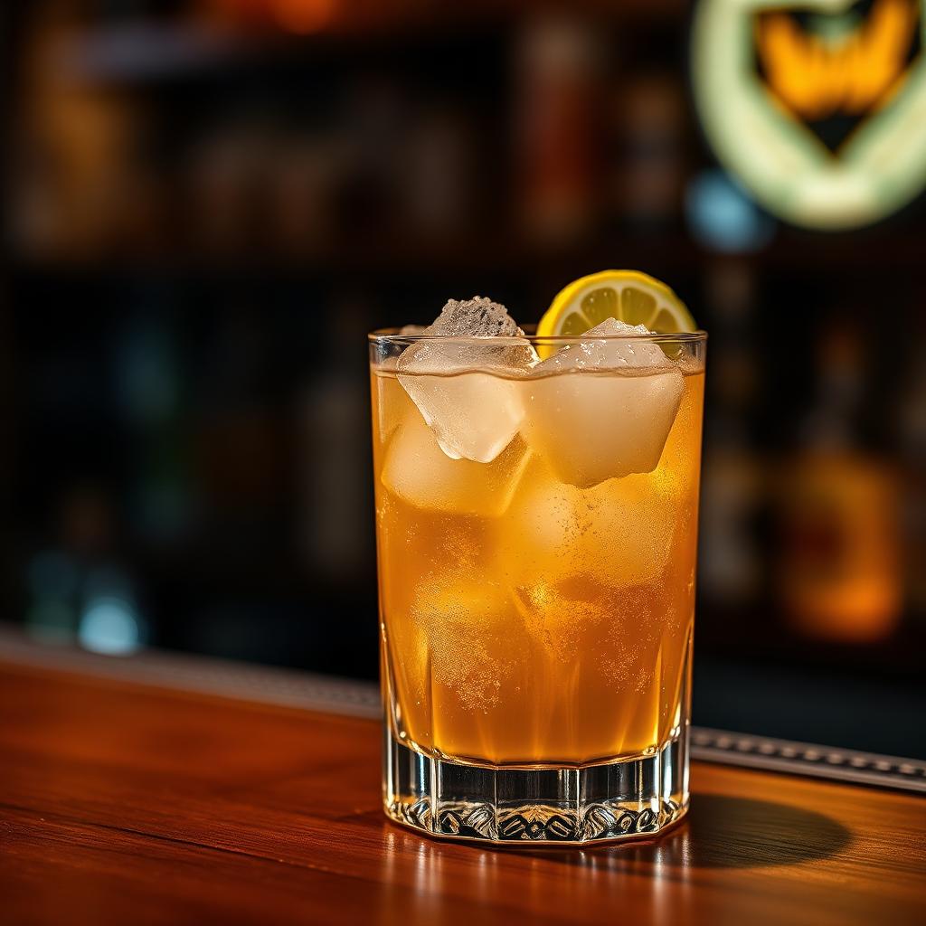 Caipirinha cocktail in a Old Fashioned